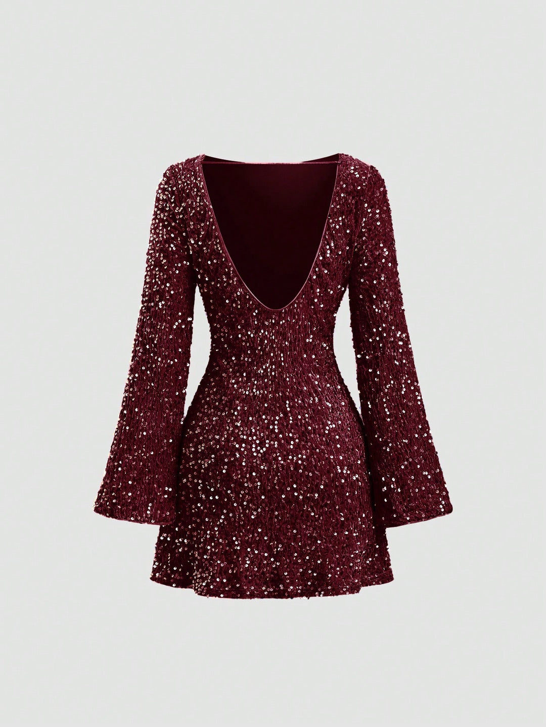 Rochie mini SHEIN, vișiniu