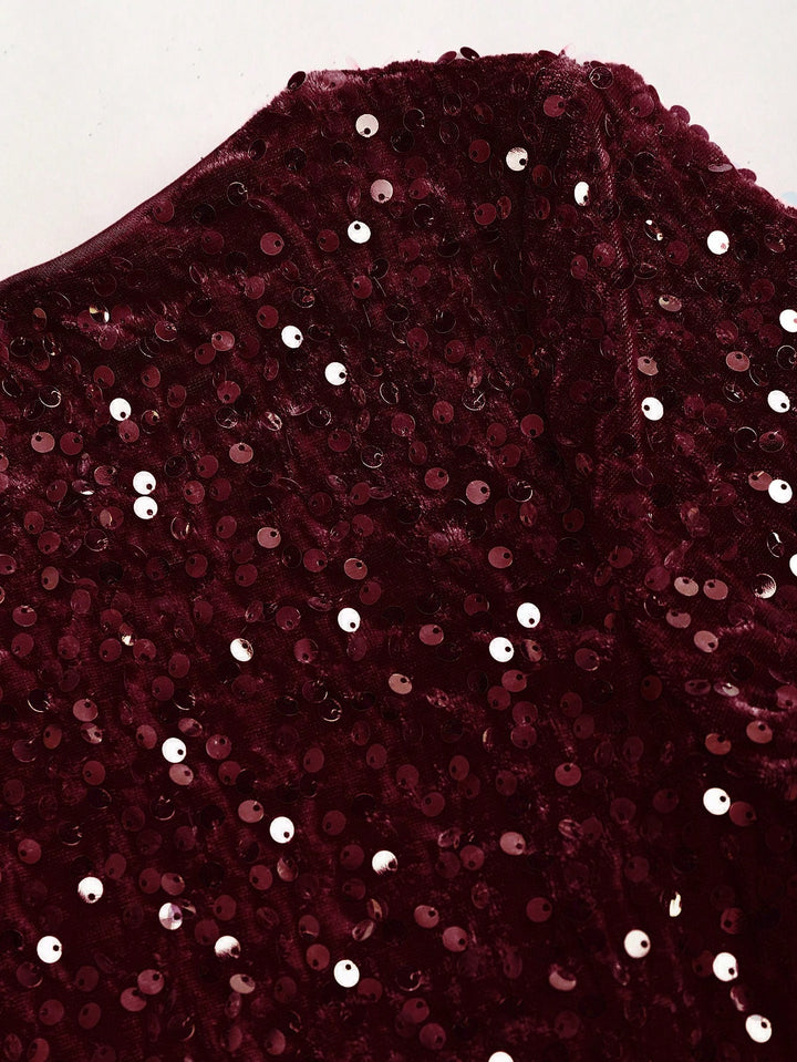 Rochie mini SHEIN, vișiniu