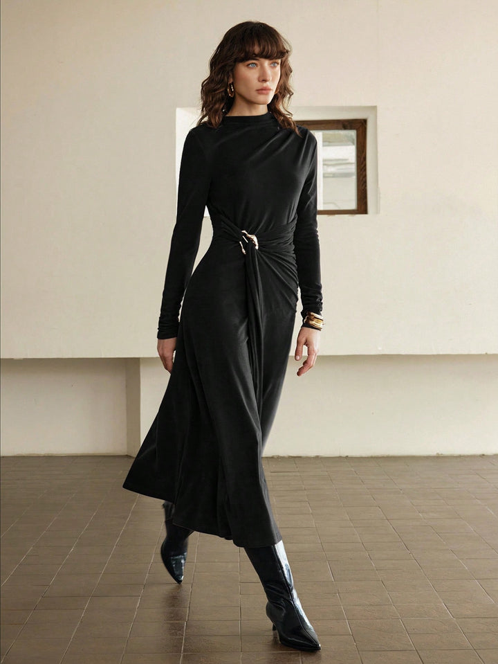 Rochie maxi SHEIN, negru