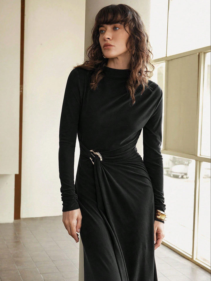 Rochie maxi SHEIN, negru