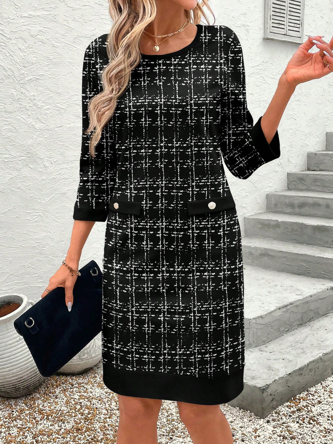 Rochie scurtă SHEIN, alb