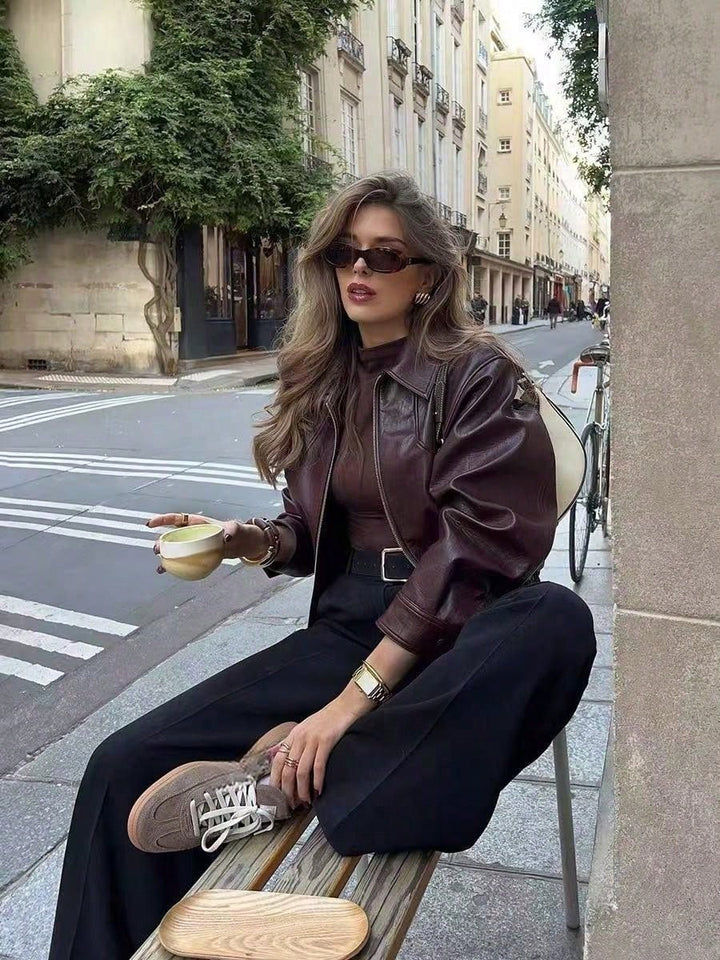 Jachetă SHEIN, vișiniu