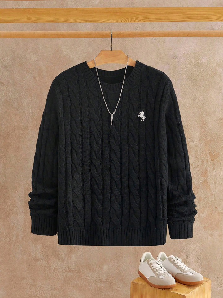 Pulover SHEIN, negru
