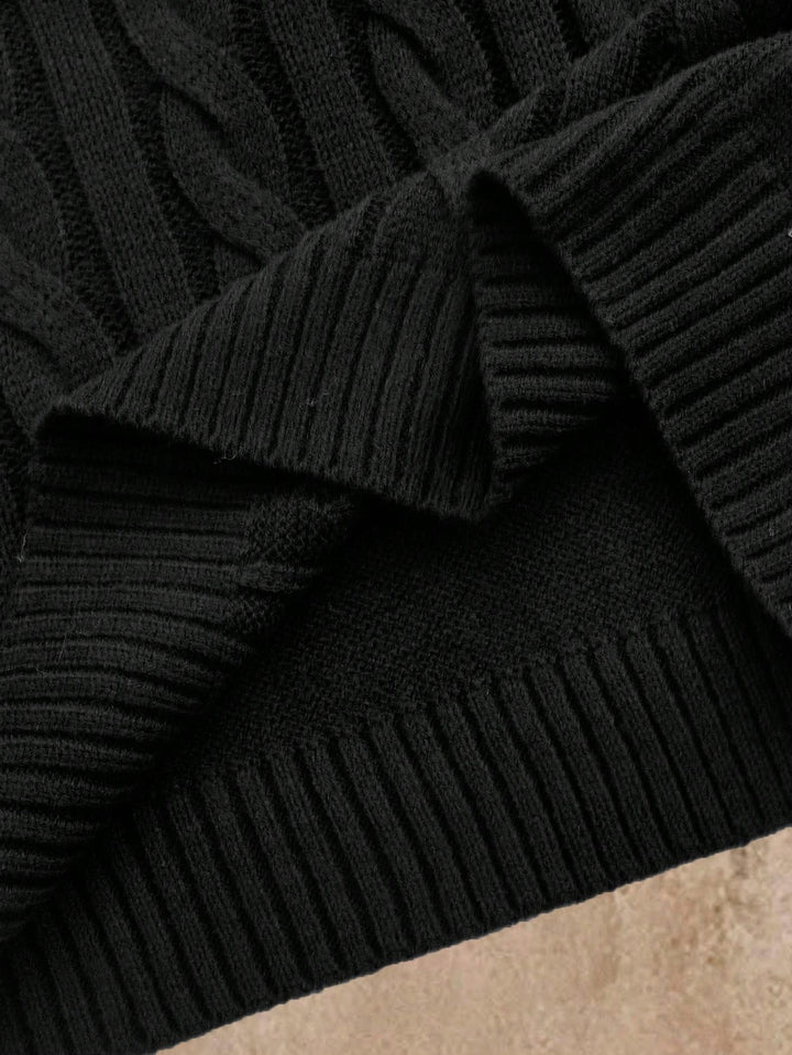 Pulover SHEIN, negru