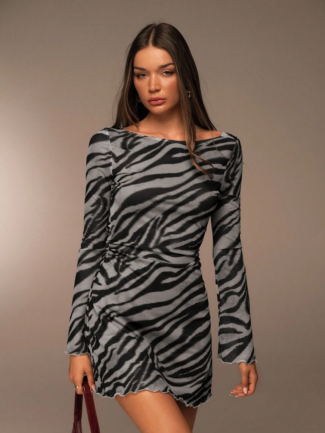 Rochie mini SHEIN, gri