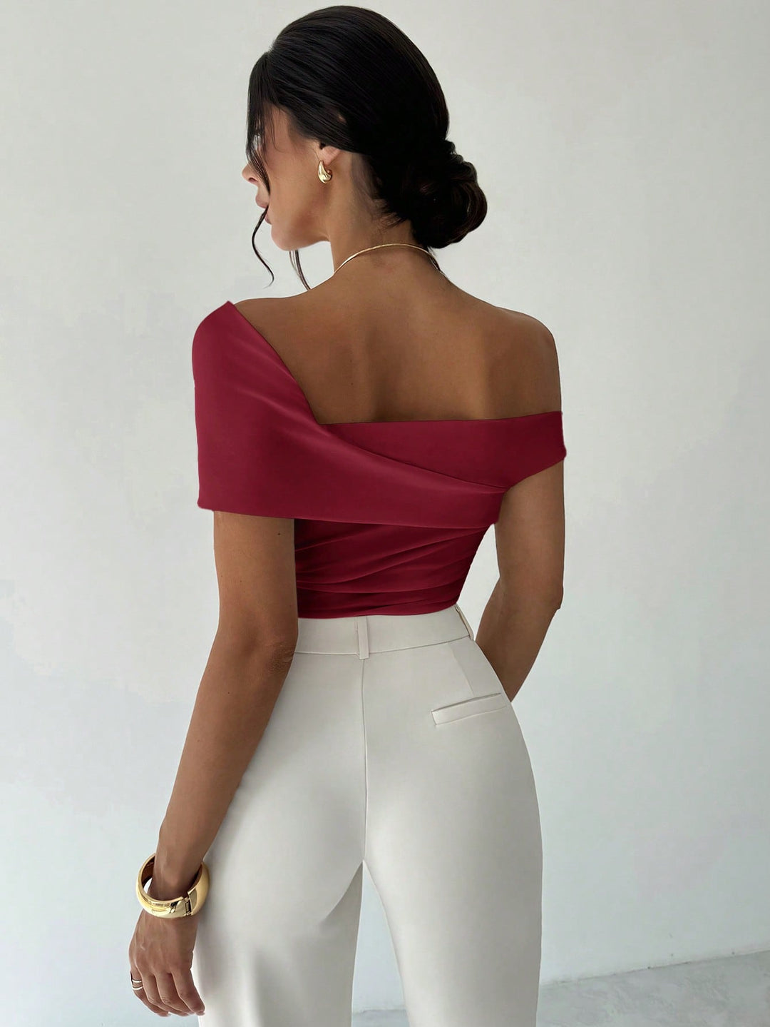 Top SHEIN, vișiniu