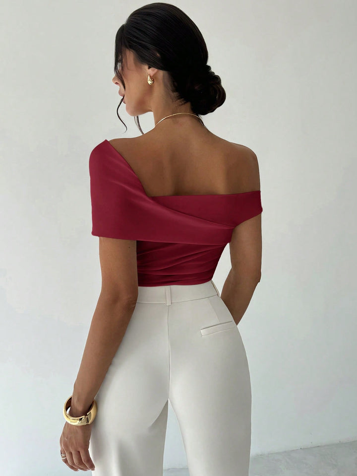 Top SHEIN, vișiniu