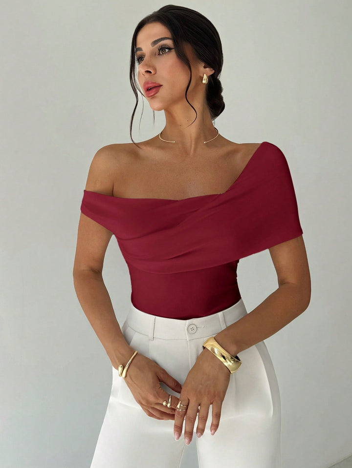 Top SHEIN, vișiniu