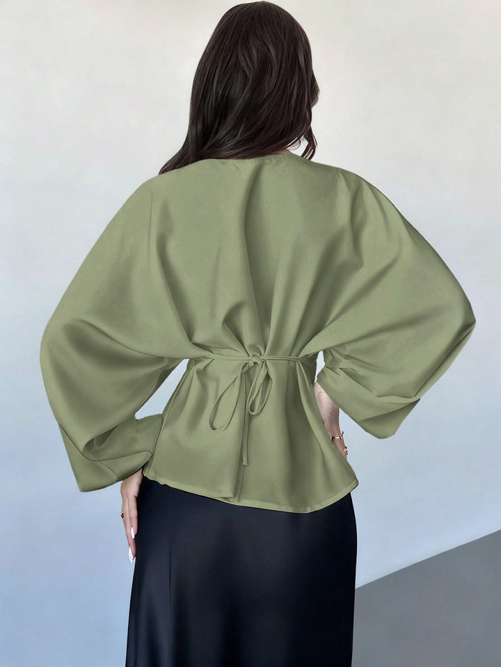 Bluza SHEIN, verde