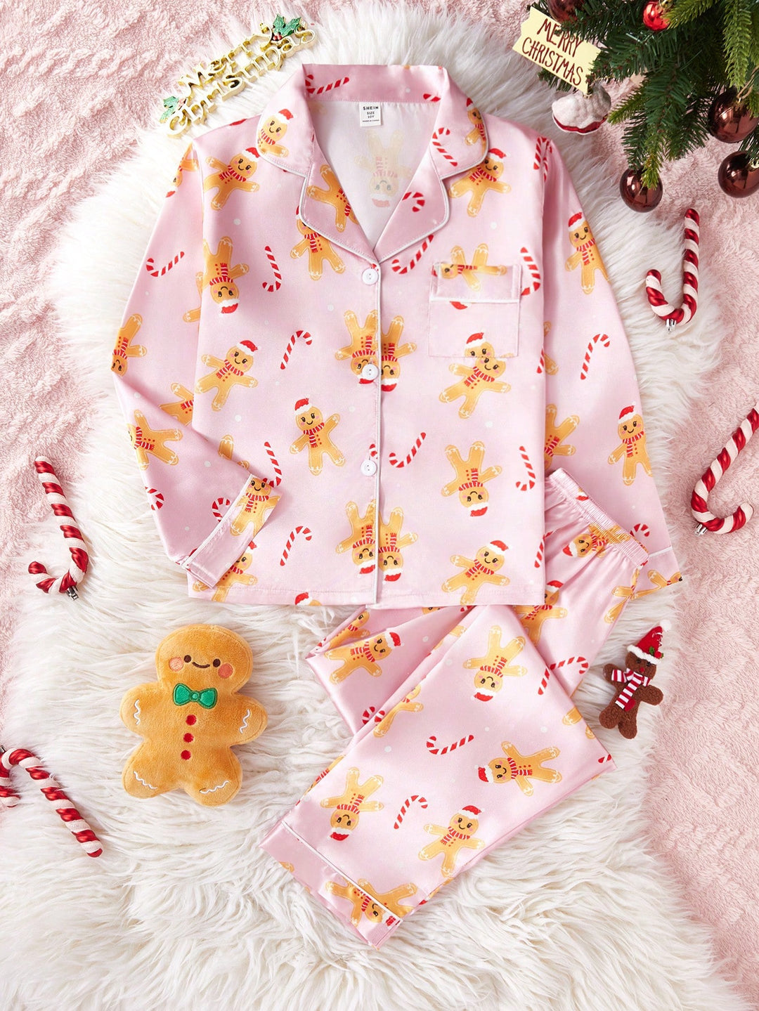 Pijama SHEIN, roz