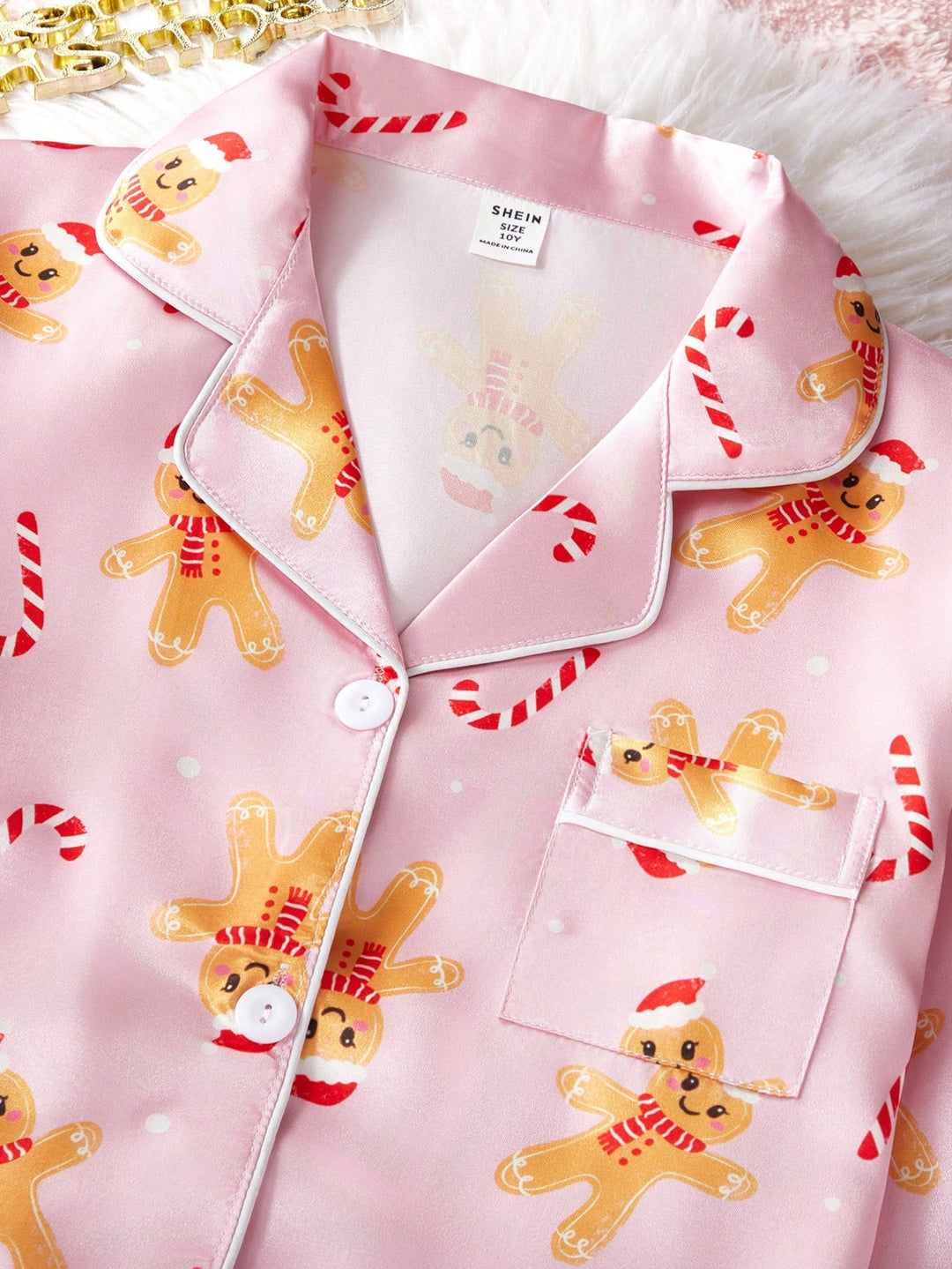 Pijama SHEIN, roz