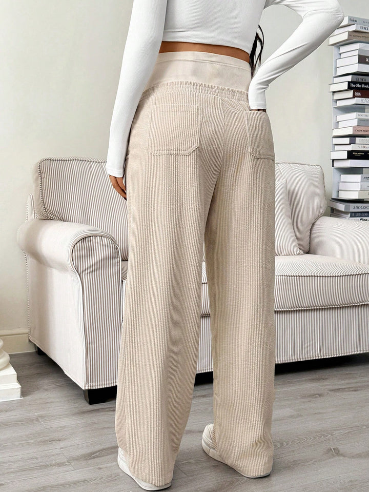Pantaloni SHEIN, portocaliu