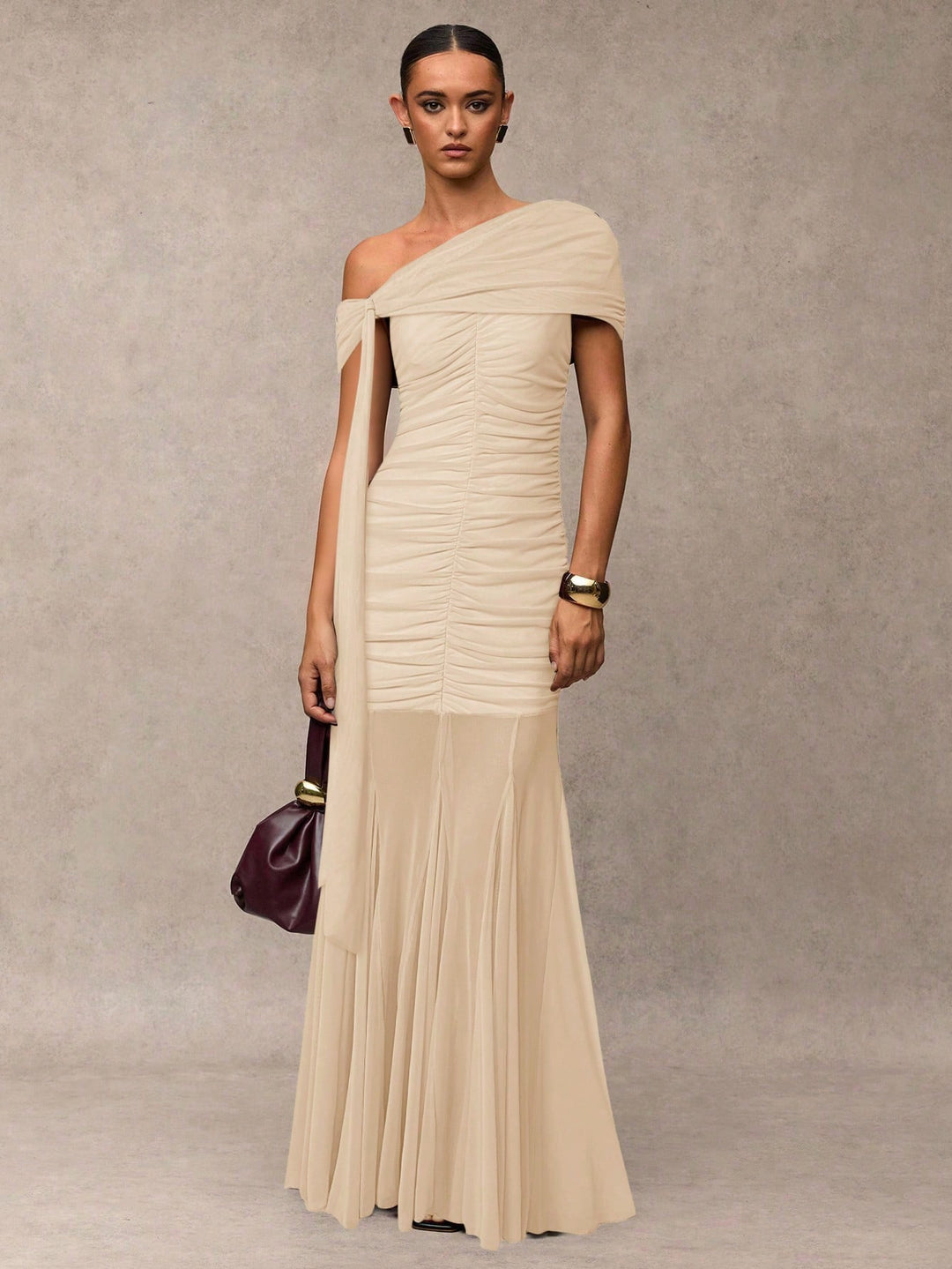 Rochie maxi SHEIN, portocaliu