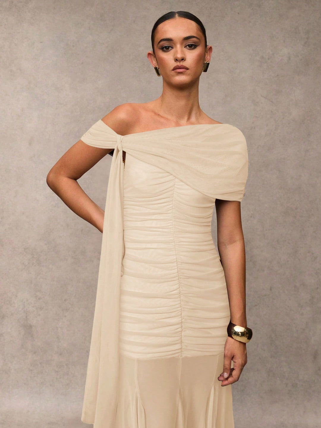 Rochie maxi SHEIN, portocaliu