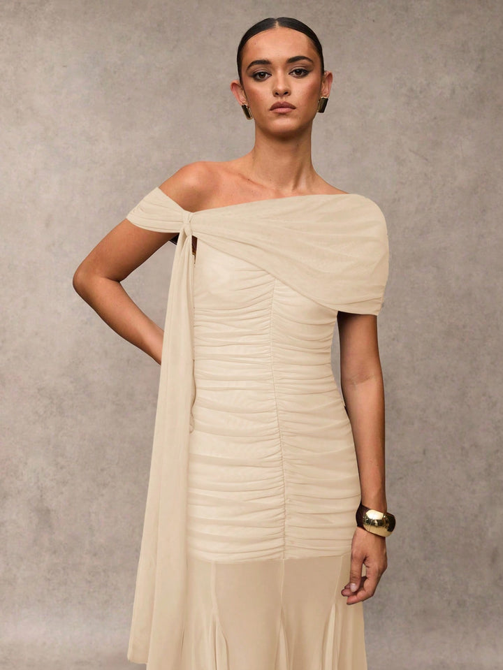 Rochie maxi SHEIN, portocaliu