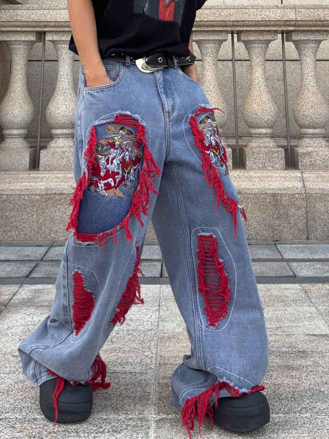 Jeans SHEIN, albastru