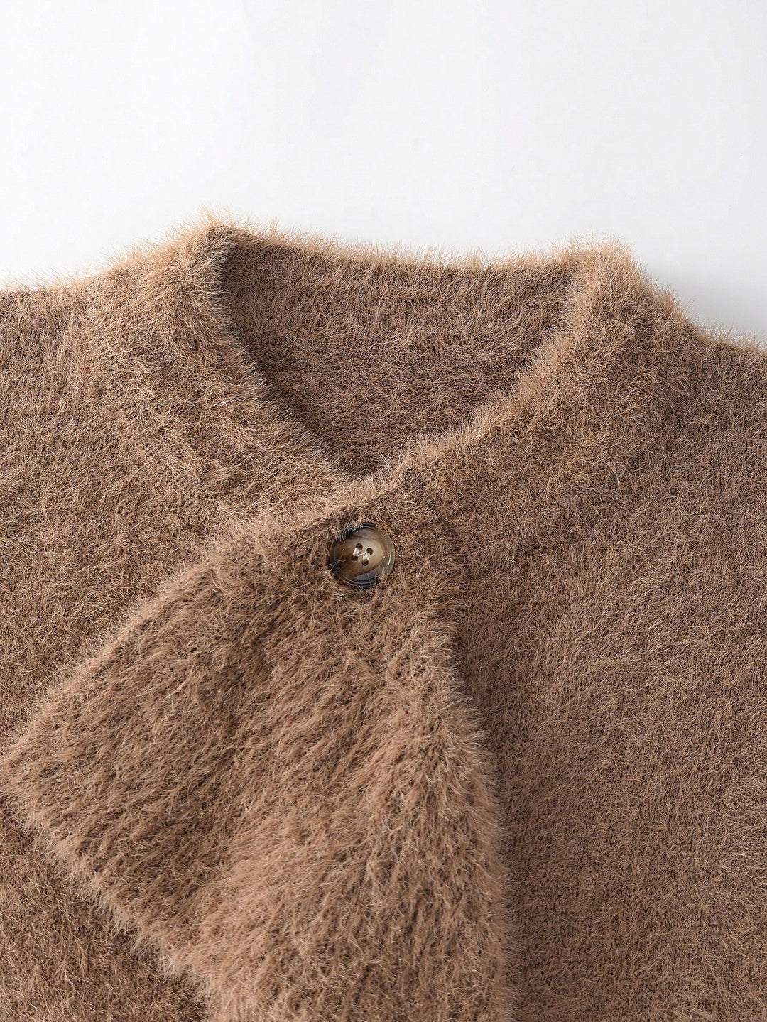 Cardigan SHEIN, maro