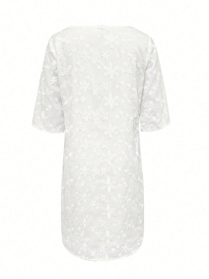 Rochie scurtă SHEIN, alb
