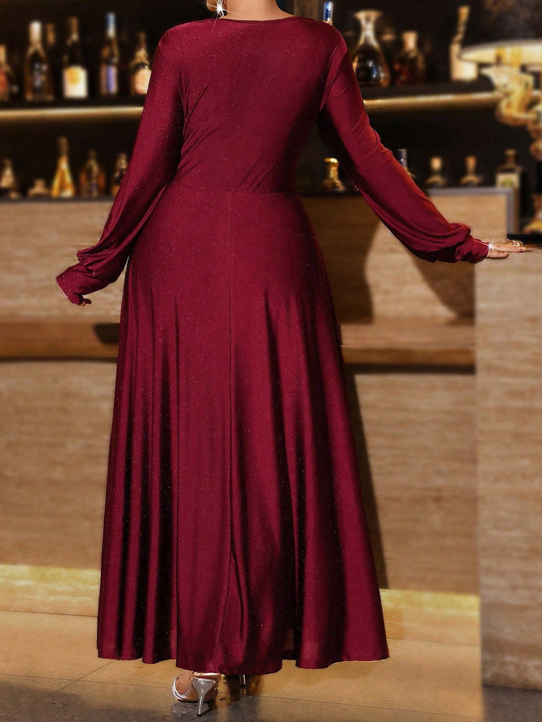 Rochie SHEIN, vișiniu