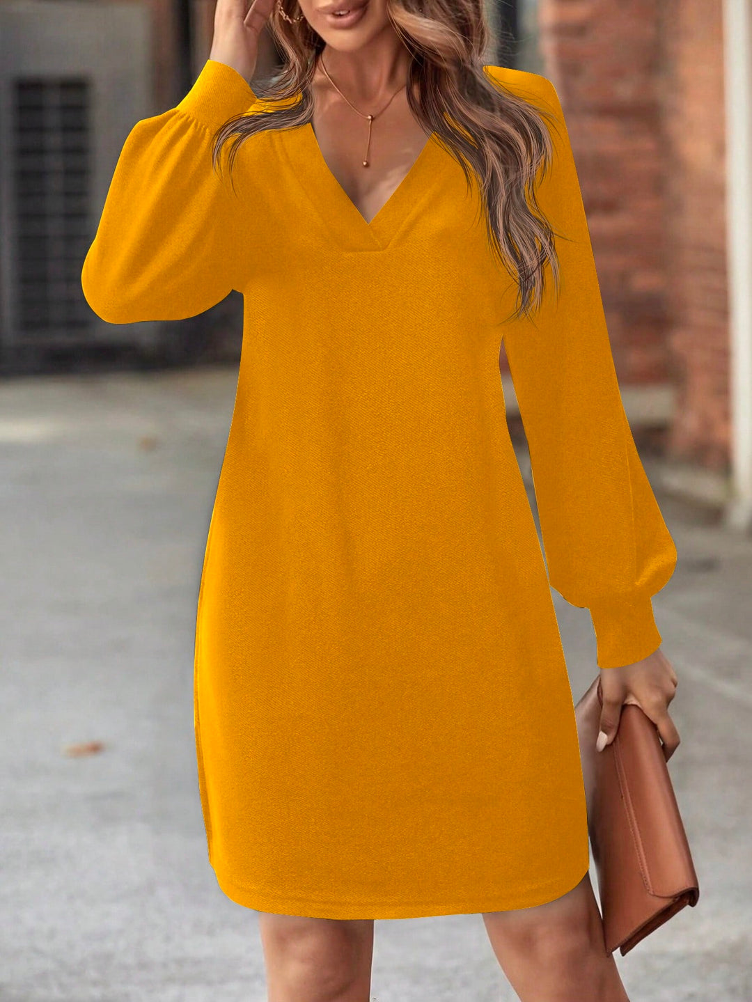 SHEIN Mini ruha, narancssárga