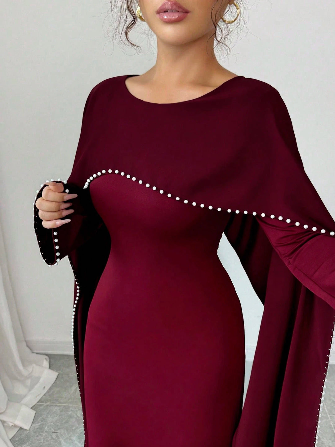 Rochie maxi SHEIN, roșu