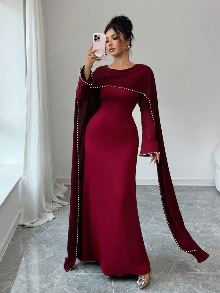 Rochie maxi SHEIN, roșu