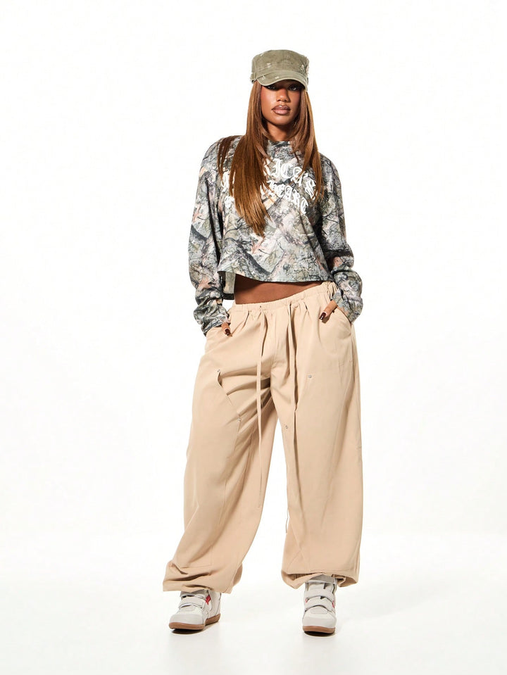 Pantaloni SHEIN, kaki