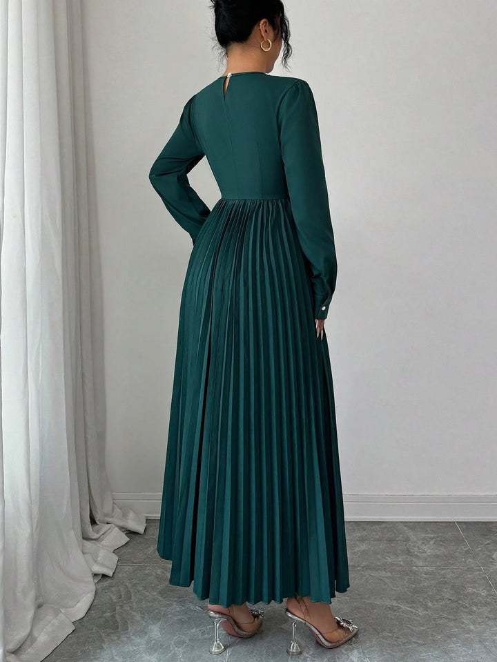 Rochie maxi SHEIN, verde