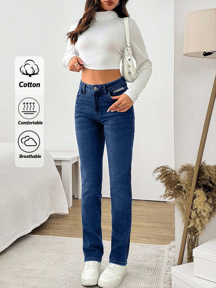 Jeans SHEIN, albastru