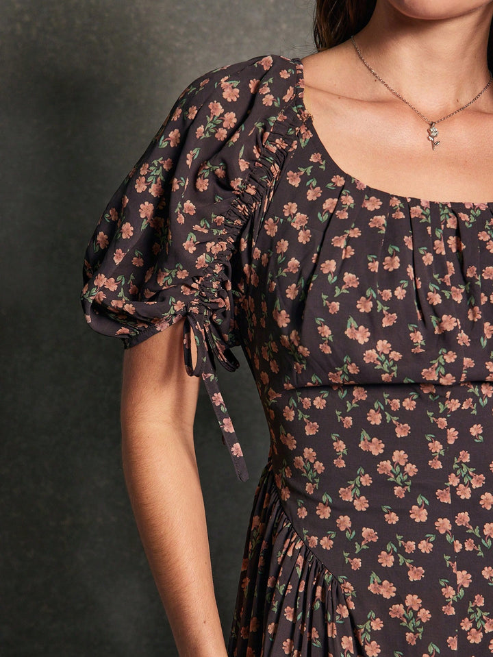 Rochie maxi SHEIN, mix culori