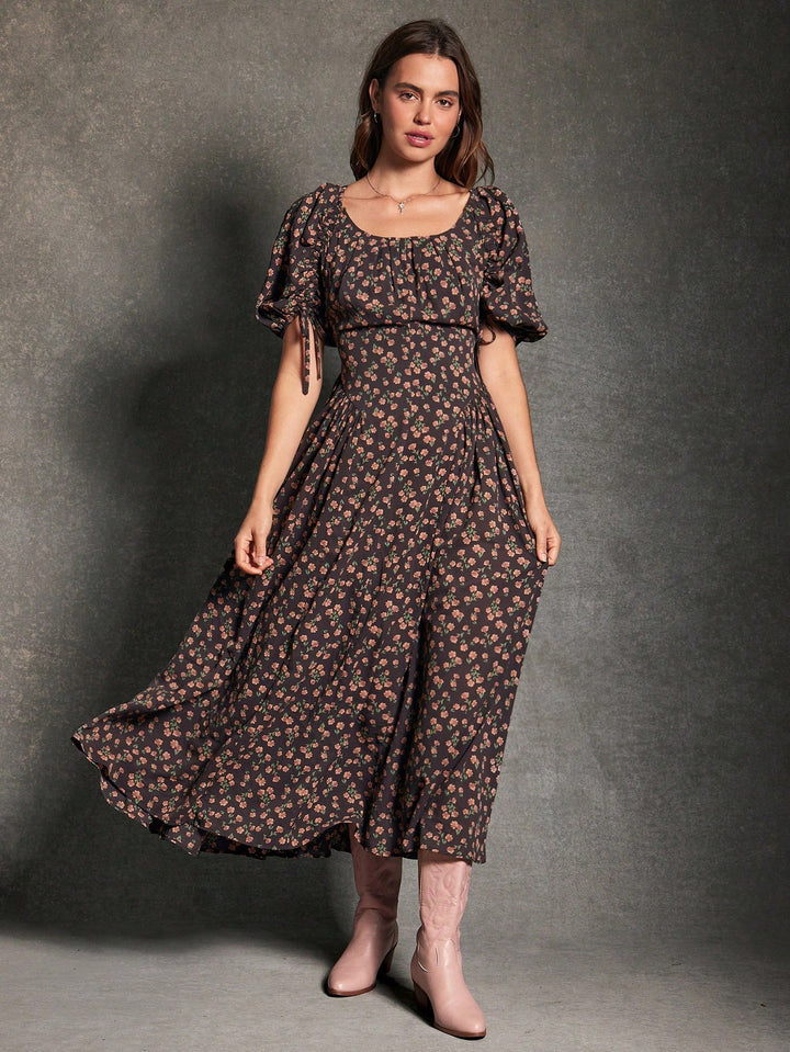 Rochie maxi SHEIN, mix culori