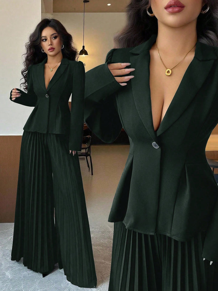 Costum SHEIN, verde