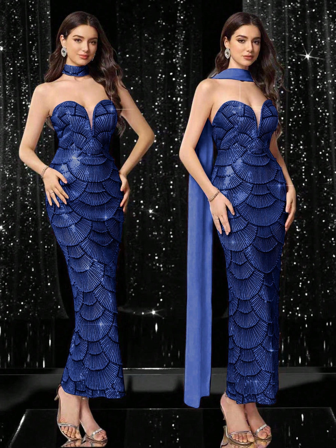 Rochie SHEIN, albastru