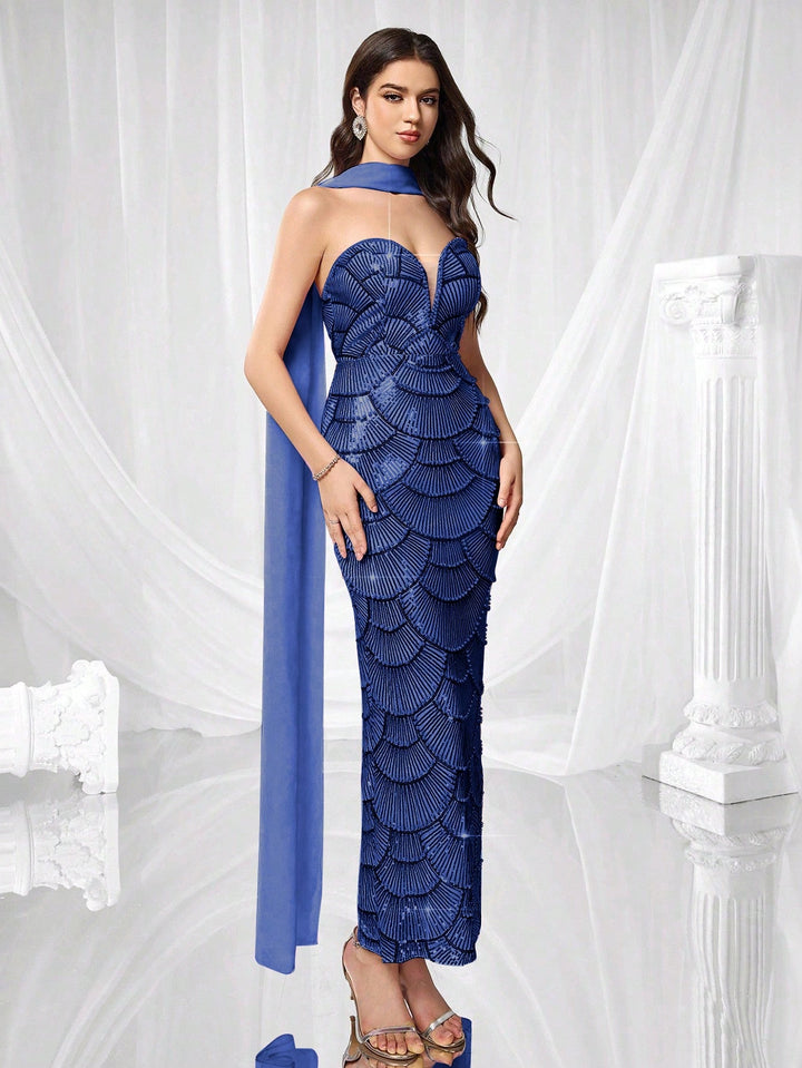 Rochie SHEIN, albastru