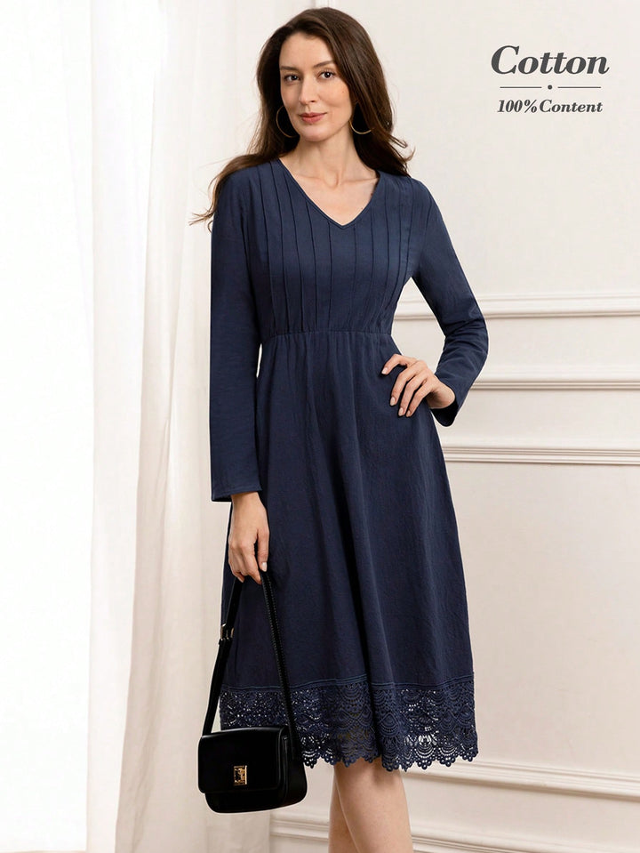 Rochie midi SHEIN, albastru