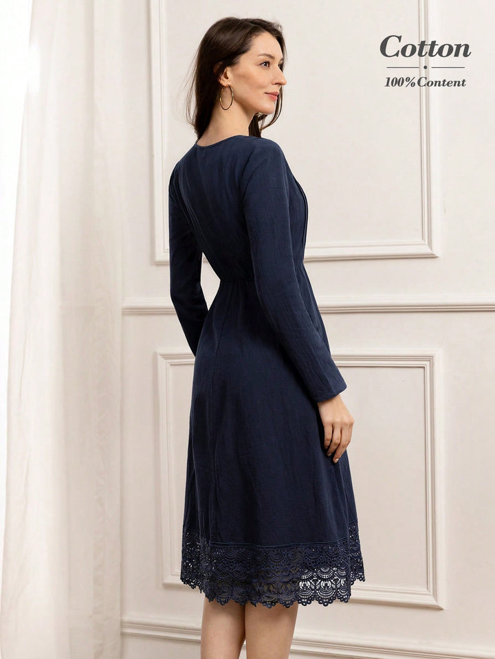 Rochie midi SHEIN, albastru