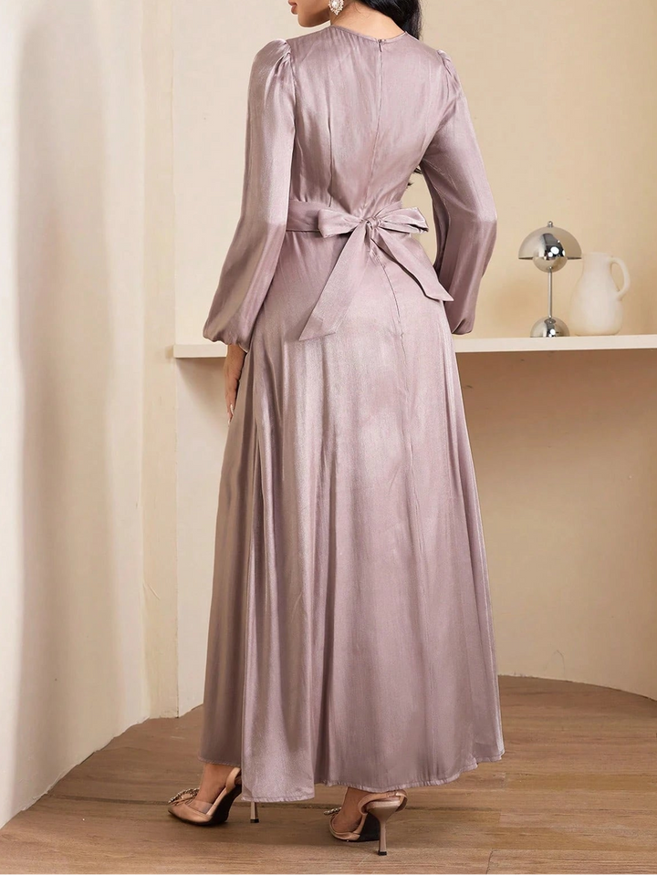 SHEIN maxi ruha, rózsaszín