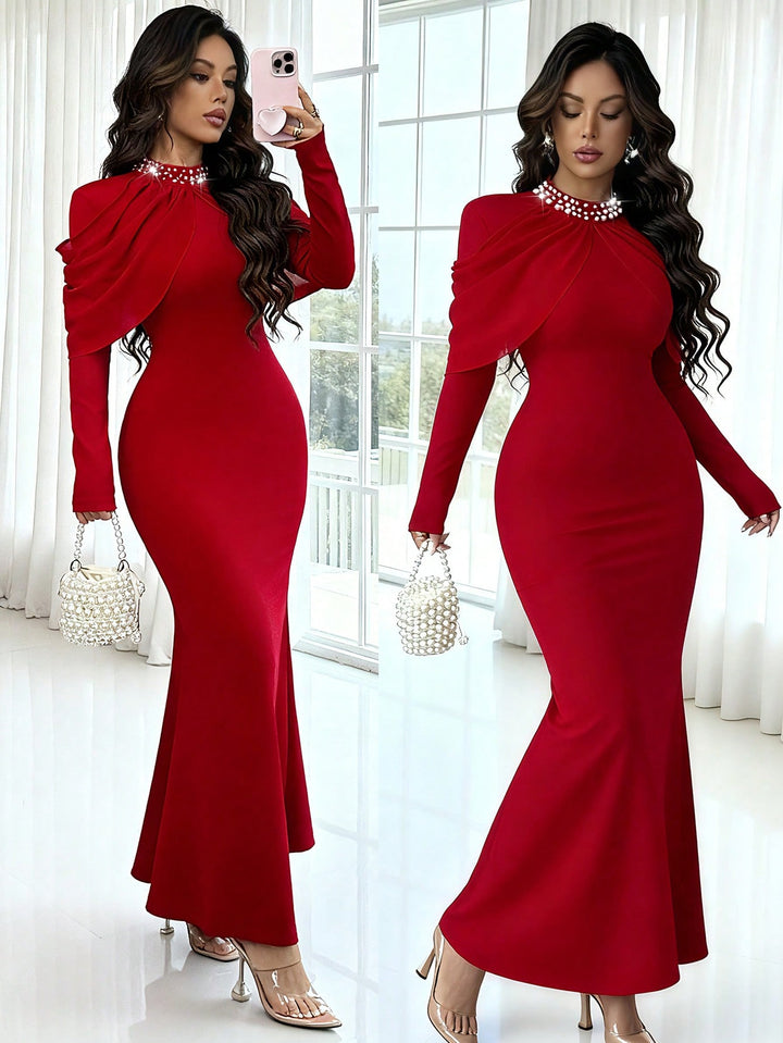 Rochie de ocazie SHEIN, roșu