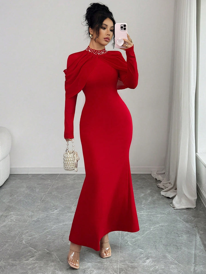 Rochie de ocazie SHEIN, roșu