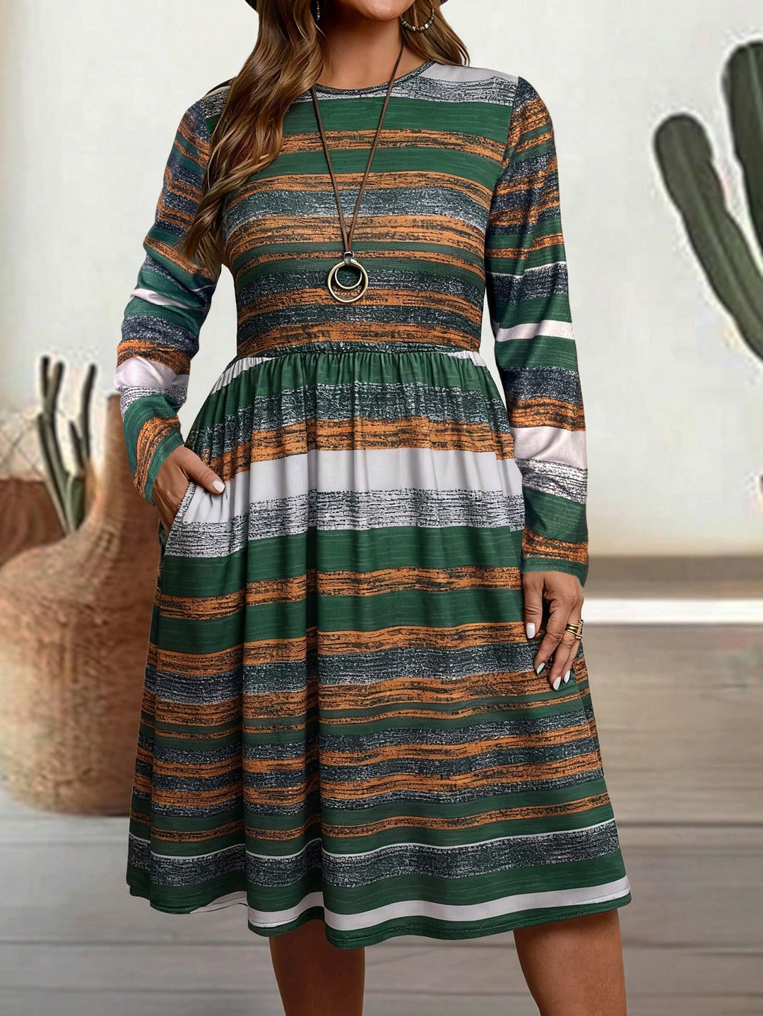 Rochie SHEIN, mix culori