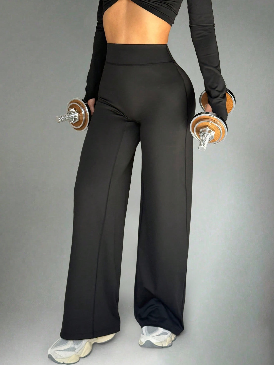 Pantaloni SHEIN, negru