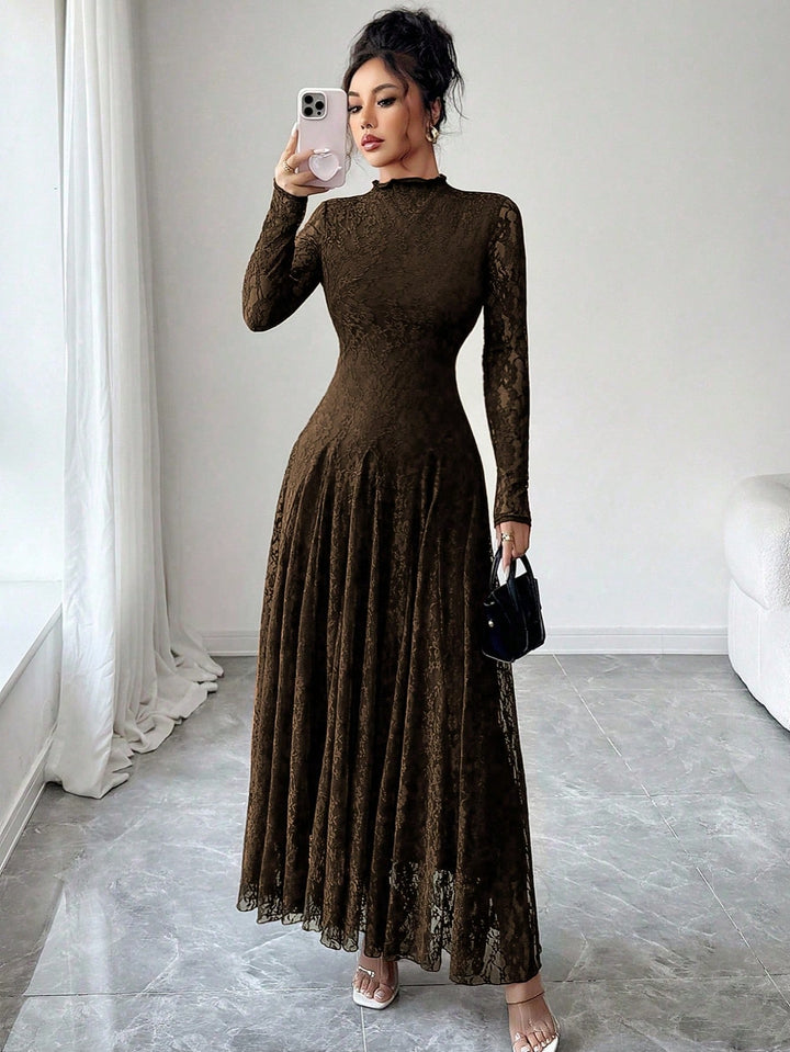 Rochie maxi SHEIN, maro