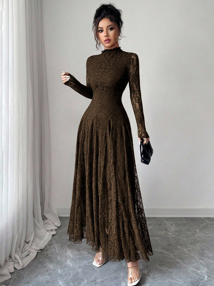 Rochie maxi SHEIN, maro