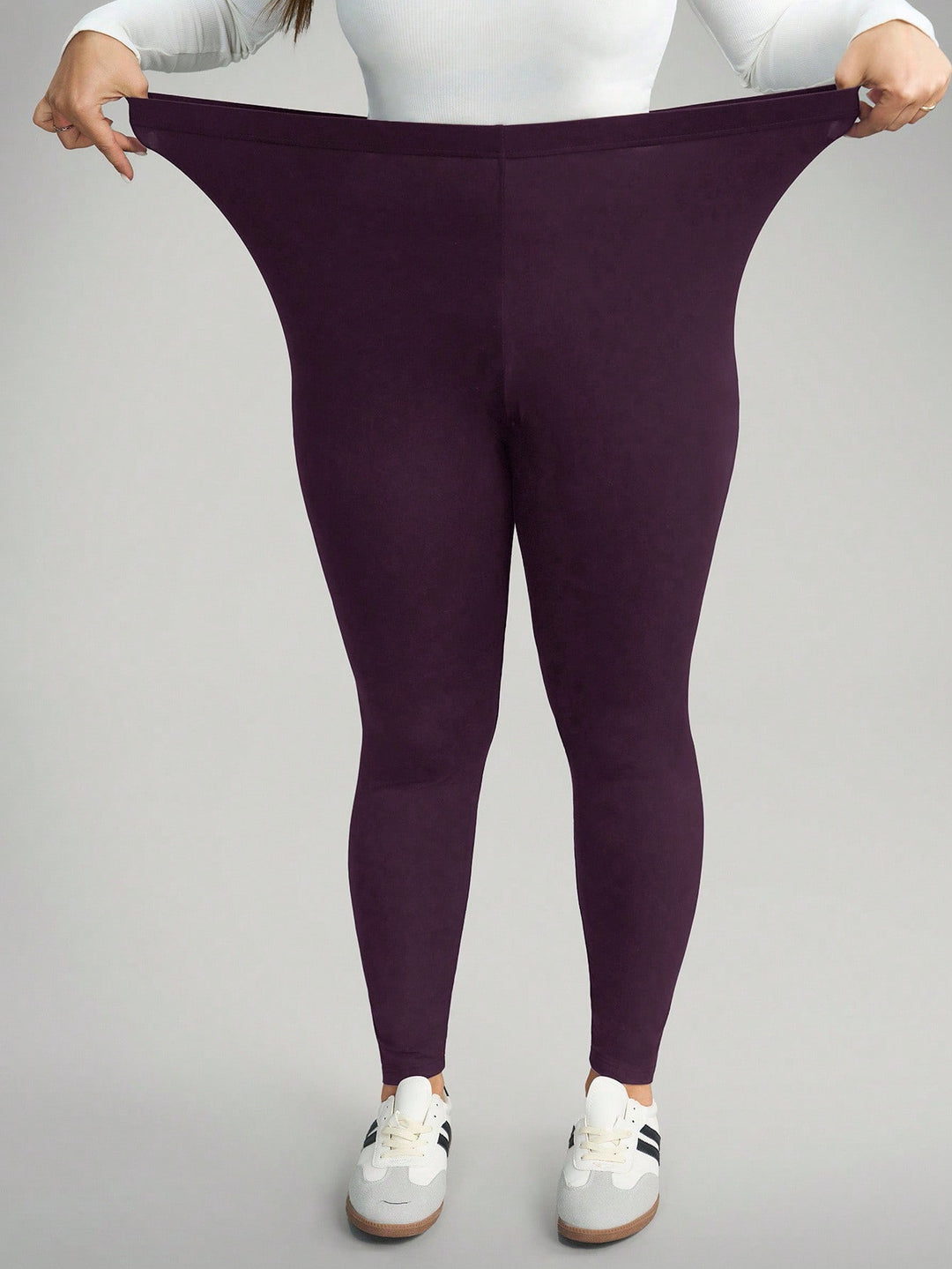 SHEIN bordó leggings