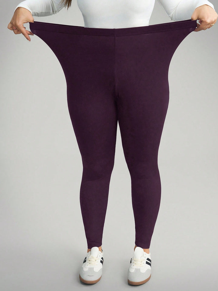 SHEIN bordó leggings