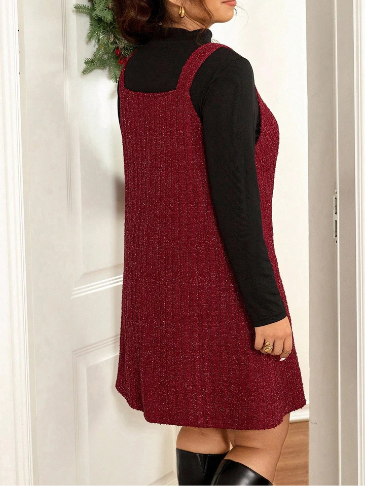 Shein Curve+ blúz és tunika szett, többféle színben