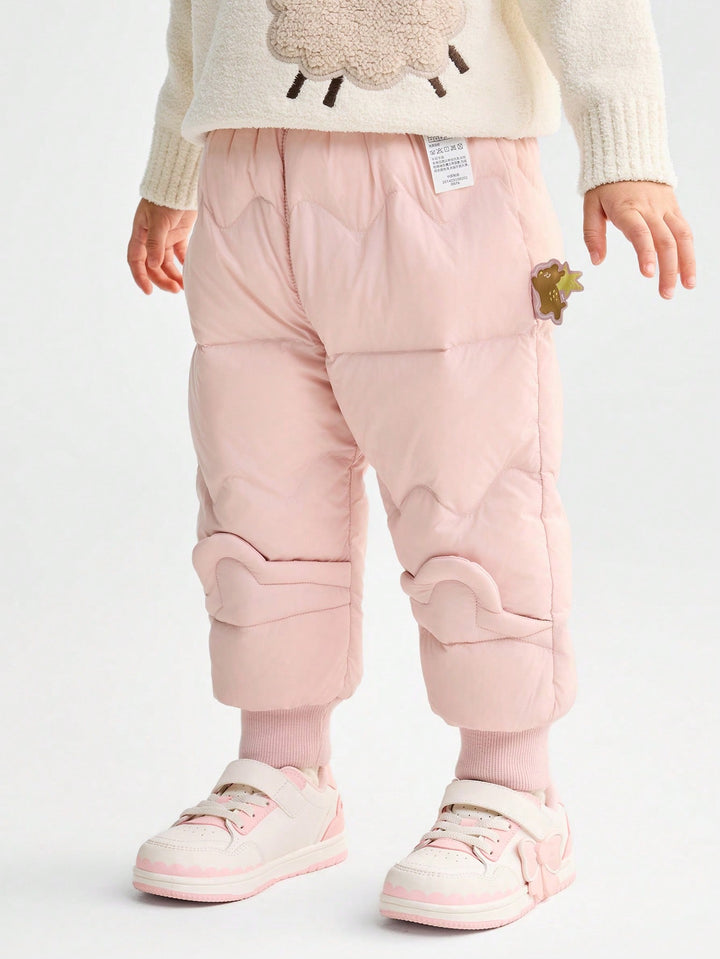 Pantaloni SHEIN, alb