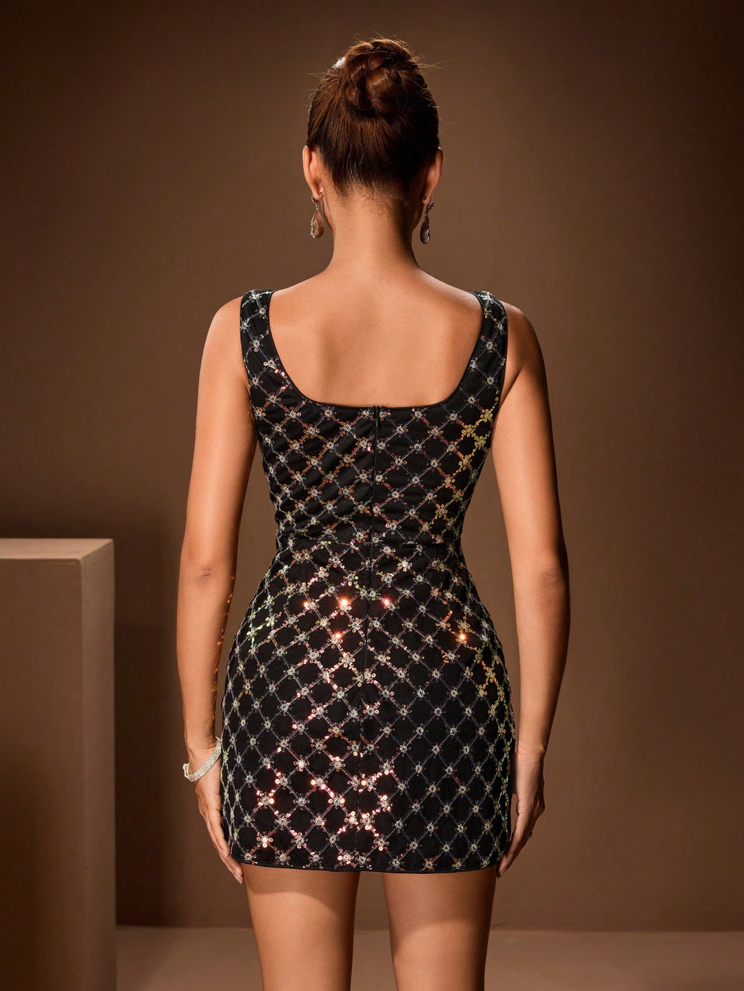Rochie scurtă SHEIN, negru