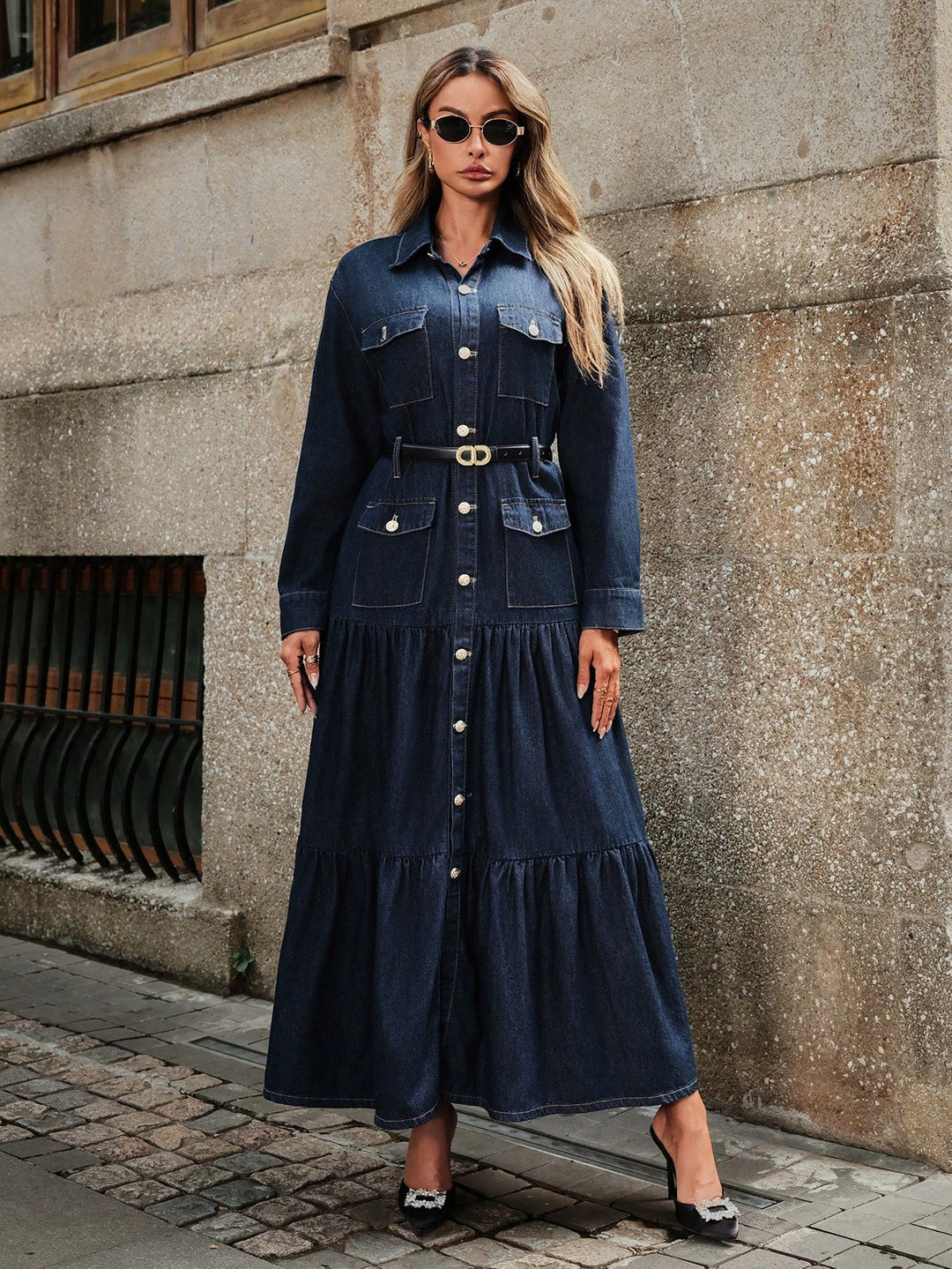 Rochie Shein, Albastru