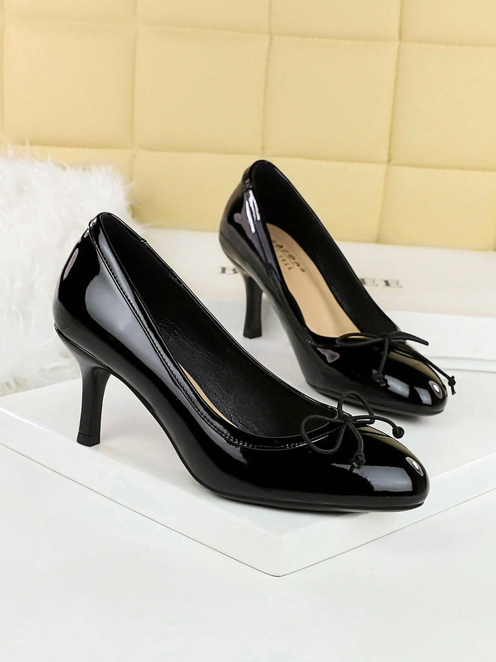 Pantofi cu toc SHEIN, negru